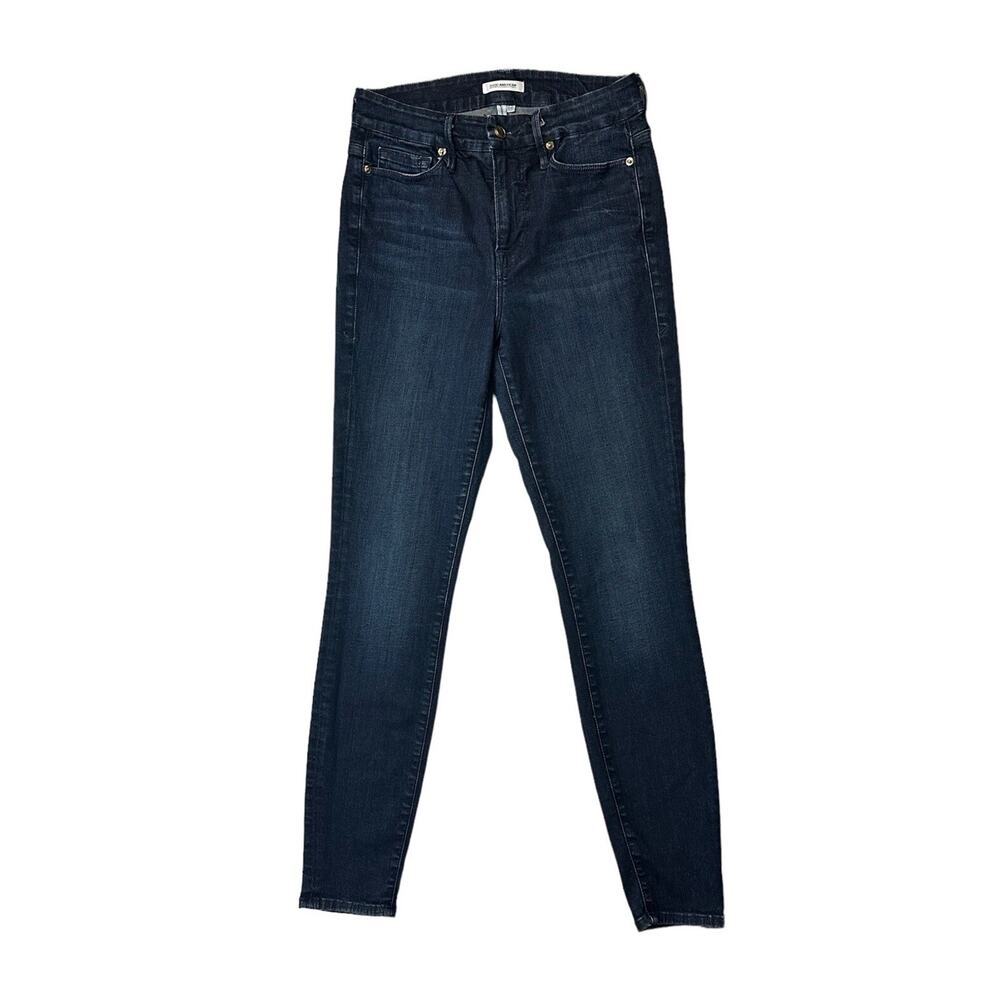 Good American Women 8/29 GL899T Ultimate Skinny Sculpting Dark Wash Blue Jeans